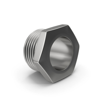 Silver Metal Pipe Adapter PNG & PSD Images