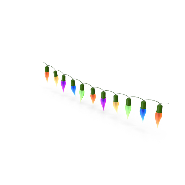 Christmas Colorful Lights PNG & PSD Images
