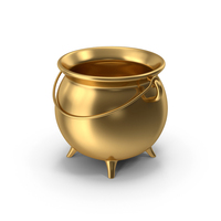 Gold Cauldron PNG & PSD Images
