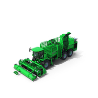 Green Beet Harvesting Machine PNG & PSD Images