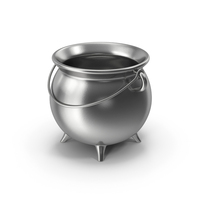 Silver Cauldron PNG & PSD Images