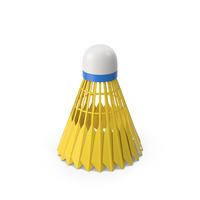 Badminton Shuttlecock Yellow PNG & PSD Images