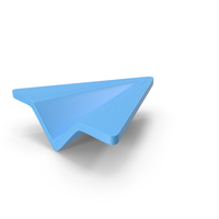 Paper Plane Message PNG & PSD Images