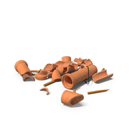 Small Clay Pipes Pile PNG & PSD Images