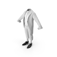 Tailcoat Suit and Shoes PNG & PSD Images