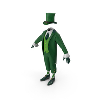 Green Leprechaun Costume PNG & PSD Images