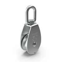 M50 Swivel Stainless Steel Pulley Block PNG & PSD Images