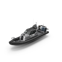 Military Twin-Engine Boat Waverider 1060 GRP PNG & PSD Images