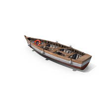 Wooden Boat PNG & PSD Images