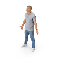 Lucas Casual Spring A Pose PNG & PSD Images