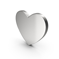 Silver Heart PNG & PSD Images