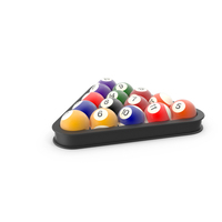 Billiards Balls And Triangle PNG & PSD Images