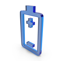 BATTERY SYMBOL GLASS PNG & PSD Images