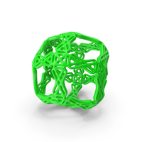 Green Complex Object PNG & PSD Images