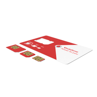Vodafone Sim Card Type PNG & PSD Images