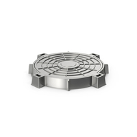 Silver Manhole PNG & PSD Images