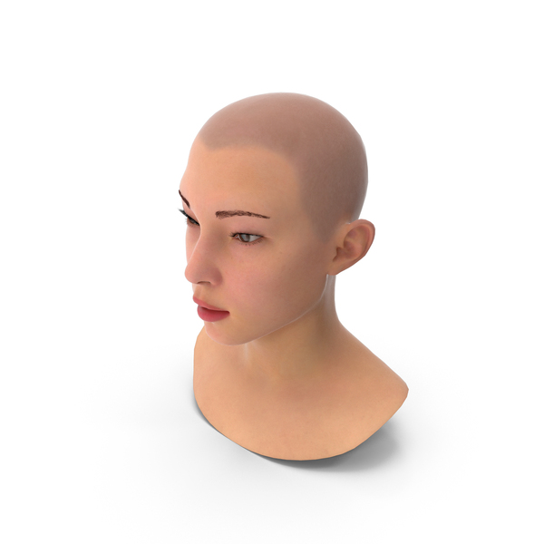 Asian Woman Bald PNG & PSD Images