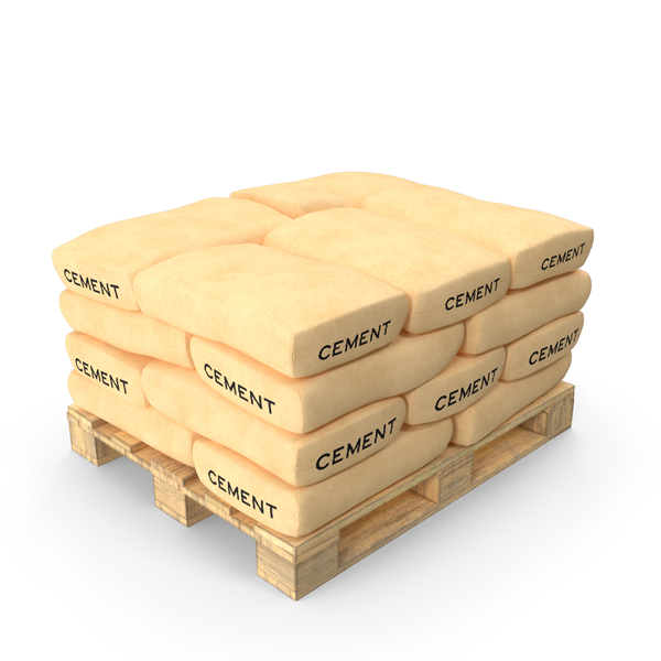 Cargo Cement Sack 4 Row Unsecured PNG & PSD Images