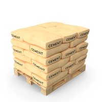 Cargo Cement Sack 6 Row Unsecured PNG & PSD Images