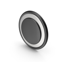 Silver Button PNG & PSD Images