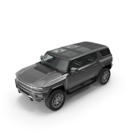 Electric Off-Road Vehicle SUV Black PNG & PSD Images