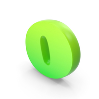 Green Bold Letter O PNG & PSD Images