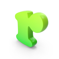 Green Bold Letter R PNG & PSD Images