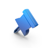 Desk Pin Logo Solid Shade PNG & PSD Images