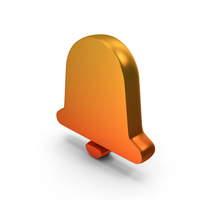 Bell Web Icon Metallic Shade PNG & PSD Images