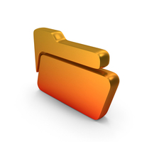 New Folder Icon In Metallic Shade PNG & PSD Images