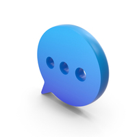 Chat Bubble Message Icon Solid Shade PNG & PSD Images