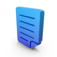 Blue New Page Web Icon PNG & PSD Images