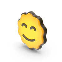 Happy Closed Eyes Emoji PNG & PSD Images