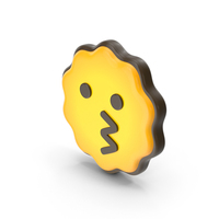 Whistle Emoji PNG & PSD Images