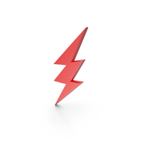 Metalic Red Flash Logo PNG & PSD Images