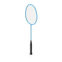 Blue Badminton Racket PNG & PSD Images