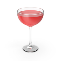 Red Cocktail Glass PNG & PSD Images