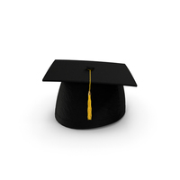 Black Graduation Hat PNG & PSD Images