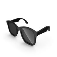 Black Cartoon Sunglasses PNG & PSD Images