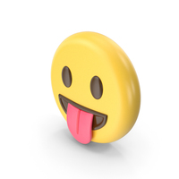 Tongue Out Emoji PNG & PSD Images