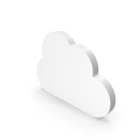 White Cloud Icon PNG & PSD Images