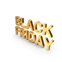 Black Friday Text PNG & PSD Images