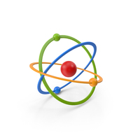 ATOM SYMBOL COLOUR PNG & PSD Images