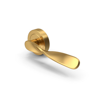 Door Handle Gold PNG & PSD Images