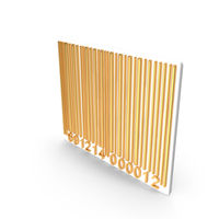 SYMBOL BARCODE GOLD PNG & PSD Images