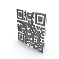 SYMBOL QR CODE BLACK PNG & PSD Images