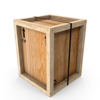 Cargo Wooden Crate PNG & PSD Images