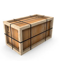 Cargo Wooden Crate PNG & PSD Images