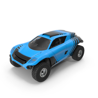 Off Road Racing Electric SUV Clean PNG & PSD Images