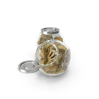 Cookies In Glass Jar PNG & PSD Images